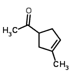 CAS#: 34498-99-2， 1-(3-Methyl-3-Cyclopenten-1-Yl)Ethanone