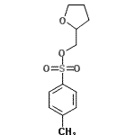 结构式 CAS# 34583-63-6, 四氢-2-呋喃基甲基4-甲基苯磺酸酯