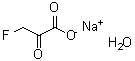 structure of CAS# 345909-33-3, 3-Fluoropyruvic Acid Sodium Salt Monohydrate