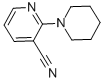 structure of CAS# 34595-23-8, 2-Piperidinonicotinonitrile;2-(1-Piperidyl)Pyridin-1-Ium-3-Carbonitrile;2-(1-Piperidyl)-3-Pyridin-1-Iumcarbonitrile;2-Piperidinopyridin-1-Ium-3-Carbonitrile