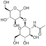 structure of CAS# 34621-73-3, N-Acetylglucosaminyl-1-2-mannopyranose;N-[(2S,3R,4R,5S,6R)-2-[(1S,2S,3R,4R)-1-Formyl-2,3,4,5-Tetrahydroxy-Pentoxy]-4,5-Dihydroxy-6-(Hydroxymethyl)Tetrahydropyran-3-Yl]Acetamide;N-[(2S,3R,4R,5S,6R)-2-[(1S,2S,3R,4R)-1-Formyl-2,3,4,5-Tetrahydroxypentoxy]-4,5-Dihydroxy-6-(Hydroxymethyl)-3-Tetrahydropyranyl]Acetamide;N-[(2S,3R,4R,5S,6R)-2-[(1S,2S,3R,4R)-1-Formyl-2,3,4,5-Tetrahydroxy-Pentoxy]-4,5-Dihydroxy-6-Methylol-Tetrahydropyran-3-Yl]Acetamide
