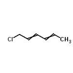 CAS 登录号：34632-89-8， 1-氯-2,4-己二烯