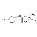 CAS#: 346691-01-8， 2-Methyl-2-Propanyl [(3R)-1-Methyl-3-Pyrrolidinyl]Carbamate