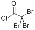 structure of CAS# 34718-47-3, Tribromoacetyl Chloride;2,2,2-Tribromoethanoyl Chloride;Tribromoacetyl Chloride;Acetyl Chloride, Tribromo-
