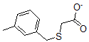 CAS#: 34722-35-5， 2-[(3-Methylphenyl)Methylsulfanyl]Acetate