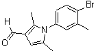 CAS#: 347331-84-4， 1-(4-Bromo-3-Methylphenyl)-2,5-Dimethyl-1H-Pyrrole-3-Carbaldehyde