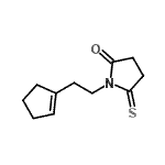 CAS#: 347380-61-4， 1-[2-(1-Cyclopenten-1-Yl)Ethyl]-5-Thioxo-2-Pyrrolidinone
