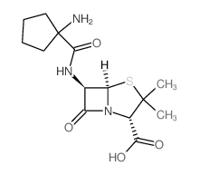 CAS#: 3485-08-3， 6-[(1-Aminocyclopentanecarbonyl)Amino]-3,3-Dimethyl-7-Oxo-4-Thia-1-Azabicyclo[3.2.0]Heptane-2-Carboxylic Acid