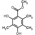 CAS#: 34874-78-7， Methyl 2,4-Dihydroxy-3,5,6-Trimethylbenzoate