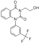 CAS#: 34929-08-3， 3-(2-Hydroxyethyl)-1-[3-(Trifluoromethyl)Phenyl]Quinazoline-2,4-Dione