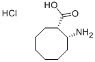 结构式 CAS# 350015-76-8, 顺式-2-氨基-1-环辛烷羧酸