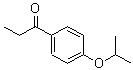 structure of CAS# 35081-48-2, 1-(4-Isopropoxyphenyl)-1-Propanone;1-[4-(methylethoxy)phenyl]propan-1-one;1-[4-(propan-2-yloxy)phenyl]propan-1-one;MFCD02176649