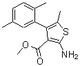 structure of CAS# 350990-17-9, Methyl 2-Amino-4-(2,5-Dimethylphenyl)-5-Methyl-3-Thiophenecarboxylate;2-amino-4<wbr>-(1-cyano<wbr>-2-phenyl<wbr>ethyl)-6-<wbr>morpholin<wbr>-4-ylpyri<wbr>dine-3,5-<wbr>dicarboni<wbr>trile;2-Amino-4-(2,5-dimethylphenyl)-5-methylthiophene;2-Amino-4<wbr>-(2,5-dim<wbr>ethylphen<wbr>yl)-5-met<wbr>hylthioph<wbr>ene-3-car<wbr>boxylic a<wbr>cid methy<wbr>l ester
