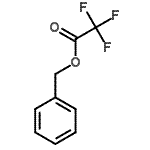结构式 CAS# 351-70-2, 苄基三氟乙酸盐