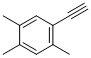 structure of CAS# 351002-92-1, 1-Ethynyl-2,4,5-Trimethylbenzene;1-ETHYNYL-2 4 5-TRIMETHYLBENZENE  97