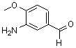 structure of CAS# 351003-10-6, 3-Amino-4-Methoxy-Benzaldehyde;Benzaldehyde, 3-Amino-4-Methoxy- (9CI);Benzaldehyde, 3-Amino-4-Methoxy-;3-AMINO-4-METHOXY-BENZALDEHYDE