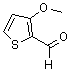 structure of CAS# 35134-07-7, 3-Methoxythiophene-2-Carbaldehyde;3-Methoxy-2-Thiophenecarboxaldehyde;3-Methoxythiophene-2-Carbaldehyde;2-Formyl-3-Methoxythiophene