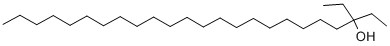 structure of CAS# 35185-60-5, 3-Ethyl-3-Tetracosanol;Nsc158425