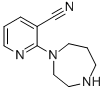structure of CAS# 352018-97-4, 2-(1,4-Diazepan-1-Yl)Nicotinonitrile;2-(Homopiperazin-1-Yl)Nicotinonitrile;2-(1,4-DIAZEPAN-1-YL)NICOTINONITRILE