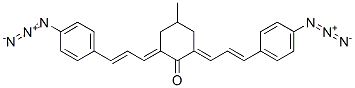CAS#: 35210-50-5， (2E,6Z)-2,6-Bis[(E)-3-(4-Azidophenyl)Prop-2-Enylidene]-4-Methylcyclohexan-1-One