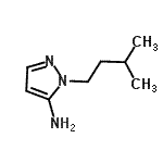 CAS#: 3524-21-8， 1-(3-Methylbutyl)-1H-Pyrazol-5-Amine
