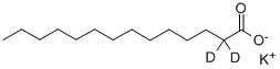 CAS#: 352438-85-8， Potassium Tetradecanoate-2,2-D2