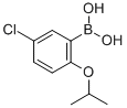 结构式 CAS# 352534-87-3, 5-氯-2-异丙氧基苯硼酸