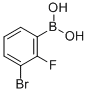 structure of CAS# 352535-97-8, 3-Bromo-2-Fluorophenylboronic Acid