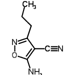 CAS#: 35261-02-0， 5-Amino-3-Propyl-1,2-Oxazole-4-Carbonitrile