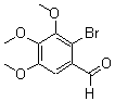 structure of CAS# 35274-53-4, 2-Bromo-3,4,5-Trimethoxybenzaldehyde;2-bromo-3,4,5-trimethoxybenzaldehyde;TL8002627;BIM-0022390.P001