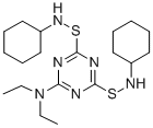 CAS#: 35302-14-8， 4,6-Bis[(Cyclohexylamino)Sulfanyl]-N,N-Diethyl-1,3,5-Triazin-2-Amine