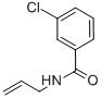 structure of CAS# 35306-52-6, N-Allyl-3-Chlorobenzenecarboxamide;N-ALLYL-3-CHLOROBENZENECARBOXAMIDE