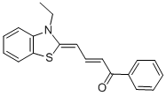 CAS#: 35327-87-8， 4-(3-Ethyl-2(3H)-Benzothiazolylidene)-1-Phenyl-2-Buten-1-One