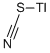 structure of CAS# 3535-84-0, Thallium(I) Thiocyanate;Nsc127176;Thallium Thiocyanate;Thallium(1+) Thiocyanate