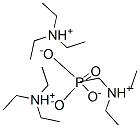 structure of CAS# 35365-94-7, Triethylamine phosphate (1:1);Ethanamine, N,N-Diethyl-, Phosphate;Ethanamine, N,N-Diethyl-, Phosphate (1:1)