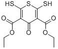 structure of CAS# 35388-08-0, Diethyl 2,6-Dimercapto-4-Oxo-4H-Thiopyran-3,5-Dicarboxylate;Diethyl2,6-Dimercapto-4-Oxo-4H-Thiopyran-3,5-Dicarboxylate;Diethyl 2,6-Dimercapto-4-Oxo-4H-Thiopyran-3,5-