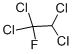 structure of CAS# 354-14-3, 1-Fluoro-1,1,2,2-Tetrachloroethane;1,1,2,2-Tetrachloro-1-Fluoro-Ethane;1-Fluoro-1,1,2,2-Tetrachloroethane