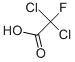 structure of CAS# 354-19-8, 2,2-Dichloro-2-Fluoroacetic Acid;2,2-Dichloro-2-Fluoro-Acetic Acid;2,2-Dichloro-2-Fluoro-Ethanoic Acid;Dichlorofluoroacetic Acid