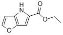 structure of CAS# 35405-94-8, 4H-Furo[3,2-b]Pyrrole-5-carboxylic Acid Ethyl Ester