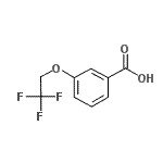 CAS 登录号：35480-48-9， 3-(2,2,2-三氟乙氧基)苯甲酸