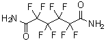 structure of CAS# 355-66-8, Octafluoroadipamide;2,2,3,3,4,4,5,5-Octafluoroadipamide;596647_Aldrich;Nsc231449