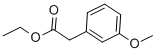 structure of CAS# 35553-92-5, Ethyl 3-Methoxyphenylacetate;2-(3-Methoxyphenyl)Acetic Acid Ethyl Ester;Ethyl 2-(3-Methoxyphenyl)Ethanoate;St5406956