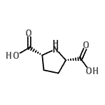CAS#: 35634-41-4， (2R,5S)-2,5-Pyrrolidinedicarboxylic Acid