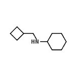 structure of CAS# 356539-90-7, N-(Cyclobutylmethyl)Cyclohexanamine;N-(cyclobutylmethyl)cyclohexanamine