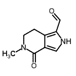CAS#: 358732-60-2， 5-Methyl-4-Oxo-4,5,6,7-Tetrahydro-2H-Pyrrolo[3,4-c]Pyridine-1-Carbaldehyde