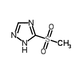 CAS 登录号：3589-05-7， 5-(甲基磺酰基)-1H-1,2,4-三唑