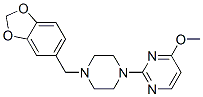 CAS#: 3601-81-8， 2-[4-(1,3-Benzodioxol-5-Ylmethyl)Piperazin-1-Yl]-4-Methoxypyrimidine