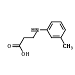 CAS#: 36053-77-7， 3-(M-Tolylamino)Propanoic Acid