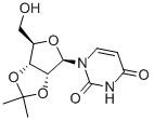 structure of CAS# 362-43-6, 2',3'-O-Isopropylideneuridine;1-[(3Ar,4R,6R,6Ar)-2,2-Dimethyl-6-Methylol-3A,4,6,6A-Tetrahydrofuro[4,3-D][1,3]Dioxol-4-Yl]Pyrimidine-2,4-Quinone;2',3'-O-Isopropylidene Uridine