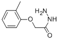 structure of CAS# 36304-37-7, o-Tolyloxy-Acetic Acid Hydrazide;2-(2-Methylphenoxy)Ethanehydrazide;Oprea1_604610;Zinc00063734